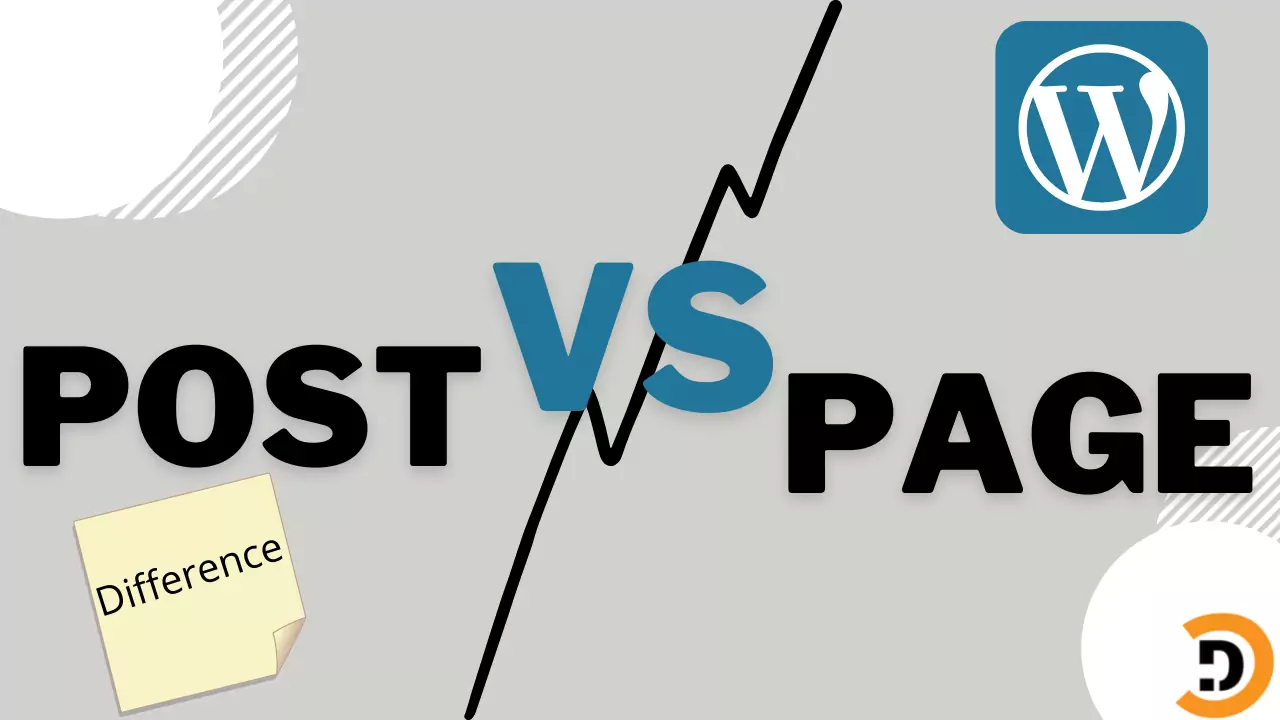 Difference Between Post Vs Page In WordPress Dot Code