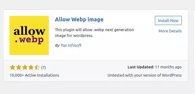 Allow webP