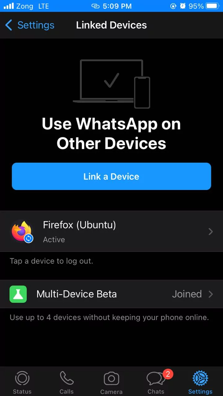 use WhatsApp on multiple devices