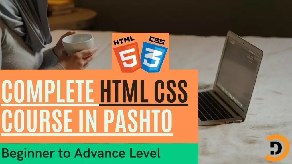 Complete HTML CSS course in Pashto dotcode