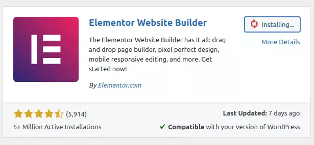 Elementor Page Builder